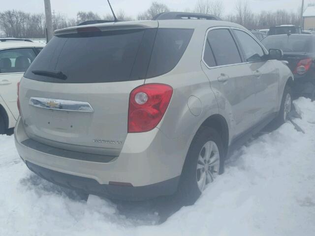 2GNALPEK6D6249535 - 2013 CHEVROLET EQUINOX LT BEIGE photo 4