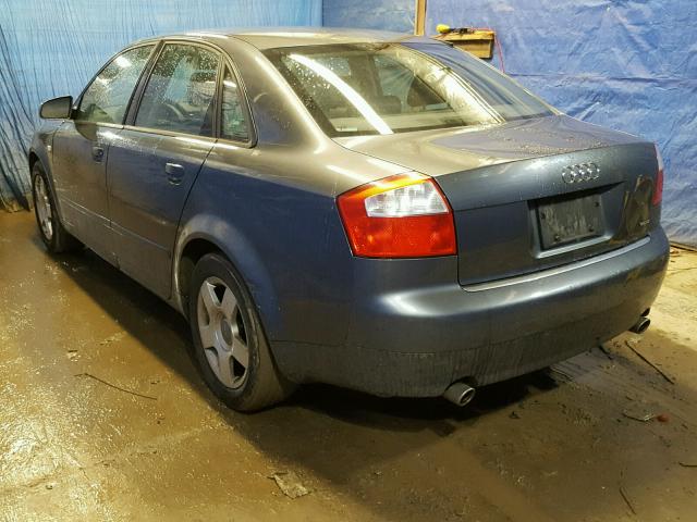 WAULC68E33A160943 - 2003 AUDI A4 1.8T QU GRAY photo 3