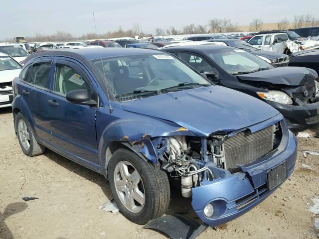 1B3HB48B87D214734 - 2007 DODGE CALIBER SX BLUE photo 1