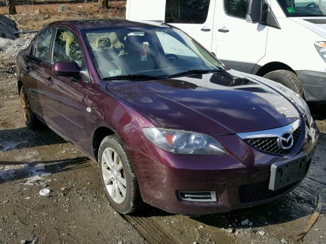 JM1BK32G171640351 - 2007 MAZDA 3 I PURPLE photo 1