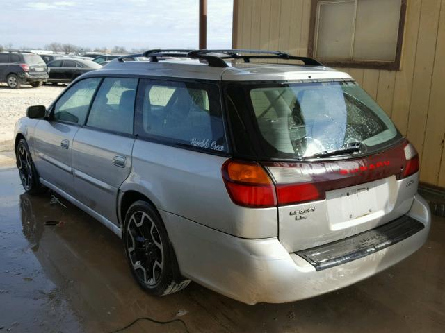 4S3BH635537312239 - 2003 SUBARU LEGACY L SILVER photo 3