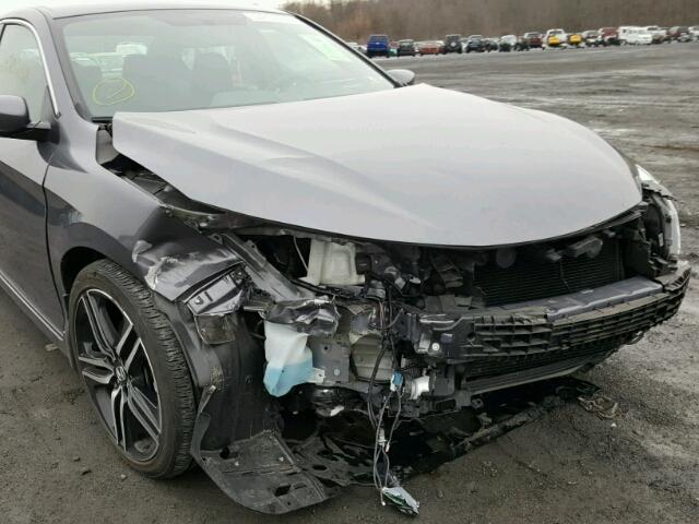 1HGCR2F57GA152462 - 2016 HONDA ACCORD SPO CHARCOAL photo 9