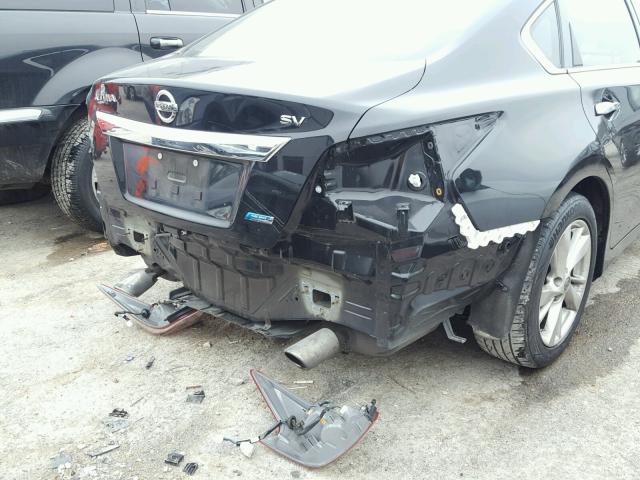 1N4AL3AP1DC106878 - 2013 NISSAN ALTIMA 2.5 BLACK photo 9