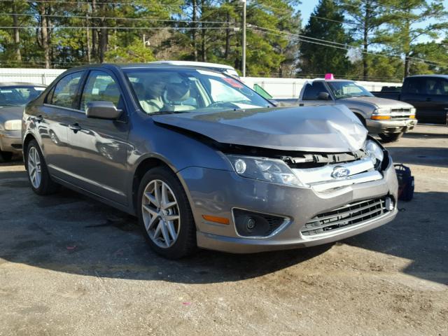 3FAHP0JA5BR230616 - 2011 FORD FUSION SEL GRAY photo 1