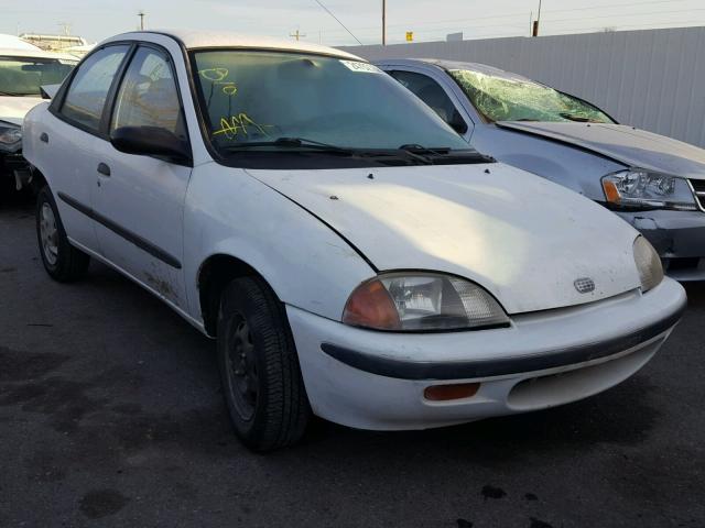 2C1MR522316701530 - 2001 CHEVROLET METRO LSI WHITE photo 1