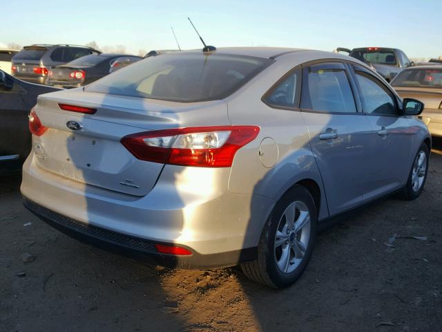 1FADP3F29DL113253 - 2013 FORD FOCUS SE SILVER photo 4