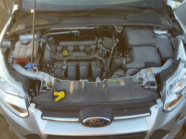 1FADP3F29DL113253 - 2013 FORD FOCUS SE SILVER photo 7