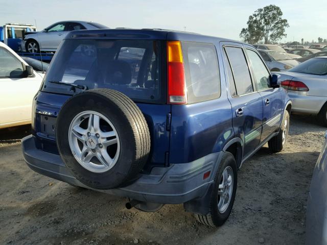 JHLRD1862WC079241 - 1998 HONDA CR-V EX BLUE photo 4