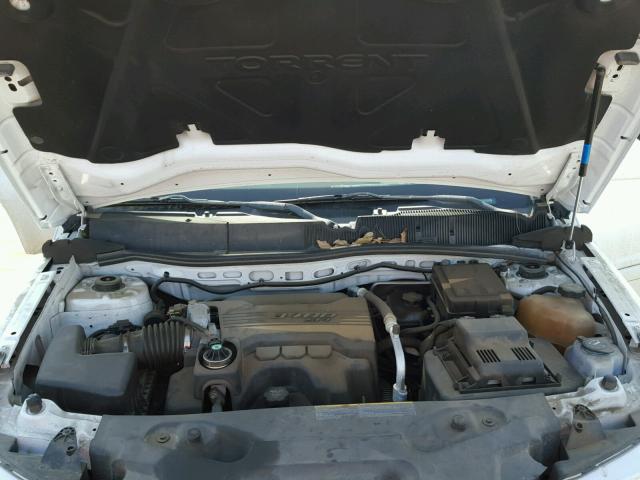 2CKDL63F176248165 - 2007 PONTIAC TORRENT WHITE photo 7