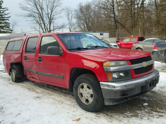 1GCCS136868211163 - 2006 CHEVROLET COLORADO RED photo 1