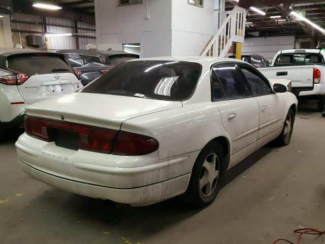 2G4WB55K921208585 - 2002 BUICK REGAL LS WHITE photo 4