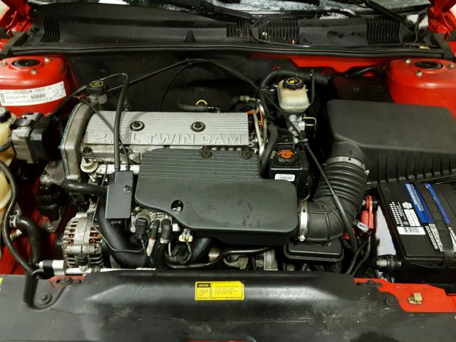 1G2NF52T21C268271 - 2001 PONTIAC GRAND AM S 红色 照片 7