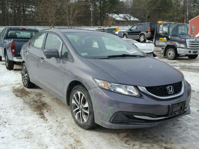 2HGFB2F8XEH546418 - 2014 HONDA CIVIC EX ნაცრისფერი ფოტო 1