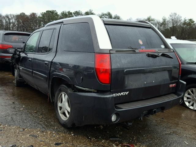 1GKES12S346223998 - 2004 GMC ENVOY XUV GRAY photo 3