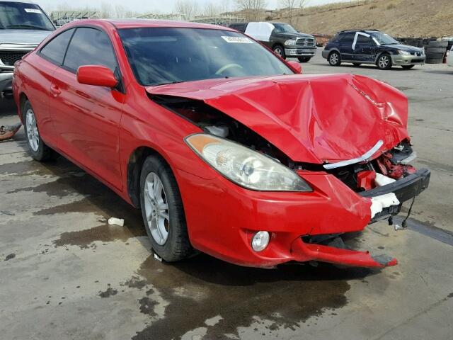 4T1CE30P04U818951 - 2004 TOYOTA CAMRY SOLA RED photo 1