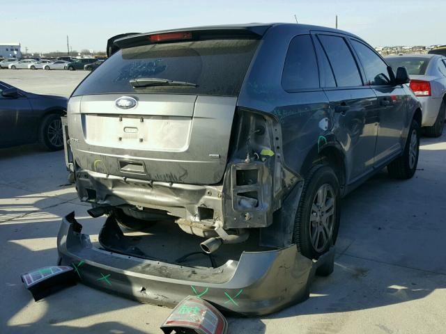 2FMDK46C59BA66183 - 2009 FORD EDGE SE GRAY photo 4