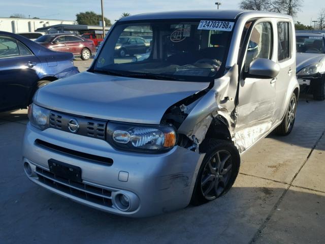 JN8AZ28R99T119108 - 2009 NISSAN CUBE BASE SILVER photo 2