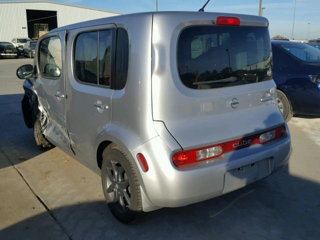 JN8AZ28R99T119108 - 2009 NISSAN CUBE BASE SILVER photo 3