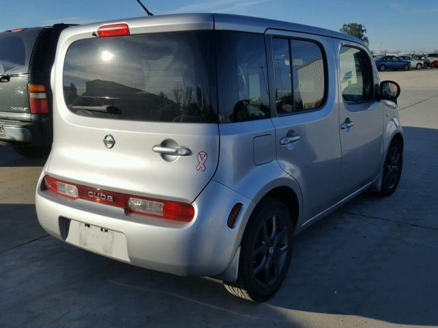 JN8AZ28R99T119108 - 2009 NISSAN CUBE BASE SILVER photo 4