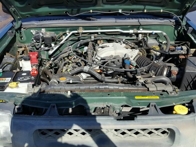 5N1ED28Y41C553469 - 2001 NISSAN XTERRA XE GREEN photo 7