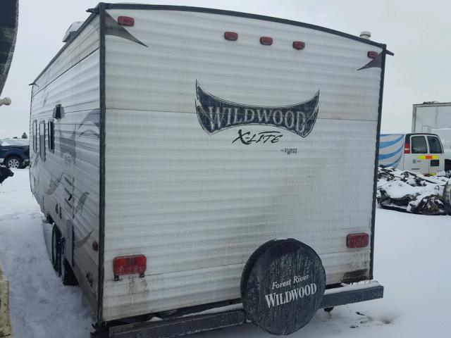 4X4TWDZ25F7349186 - 2015 MISC WILDWOOD თეთრი ფოტო 3