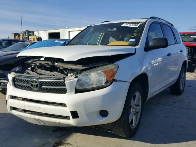 JTMZD33V276035408 - 2007 TOYOTA RAV4 WHITE photo 2