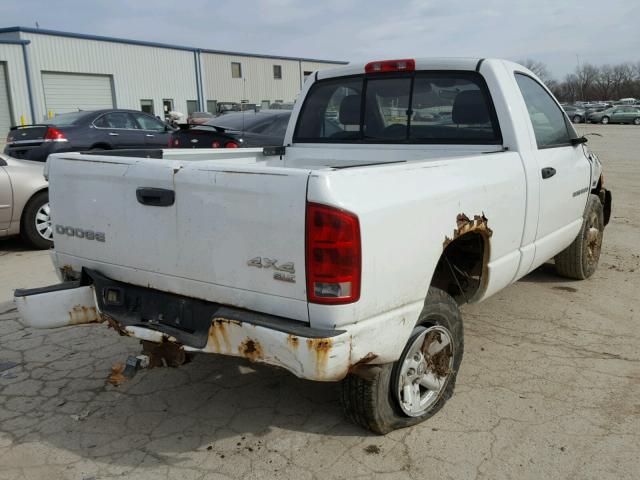 1D7HU16DX3J643614 - 2003 DODGE RAM 1500 S WHITE photo 4