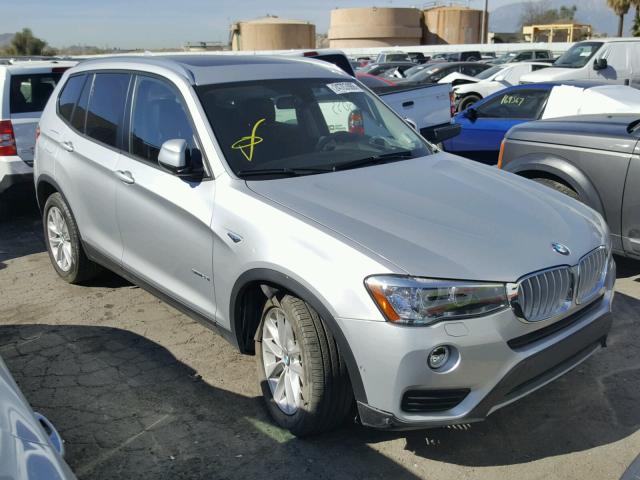 5UXWZ7C58H0U46228 - 2017 BMW X3 SDRIVE2 Negro foto 1