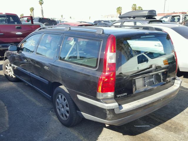 YV1SW61T132304833 - 2003 VOLVO V70 Czarny zdjęcie 3