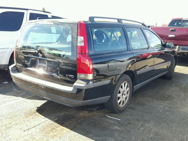 YV1SW61T132304833 - 2003 VOLVO V70 Czarny zdjęcie 4