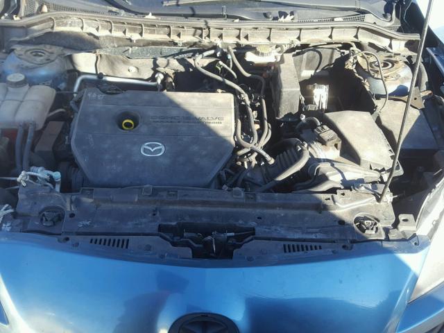 JM1BL1VFXB1447404 - 2011 MAZDA 3 I BLUE photo 7