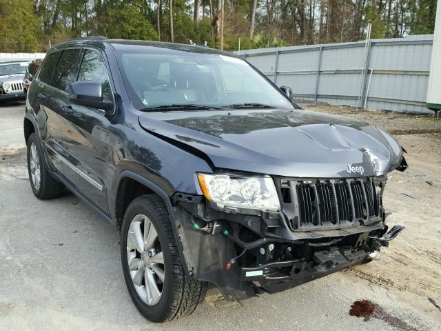 1C4RJEAT2DC564327 - 2013 JEEP GRAND CHER BLUE photo 1