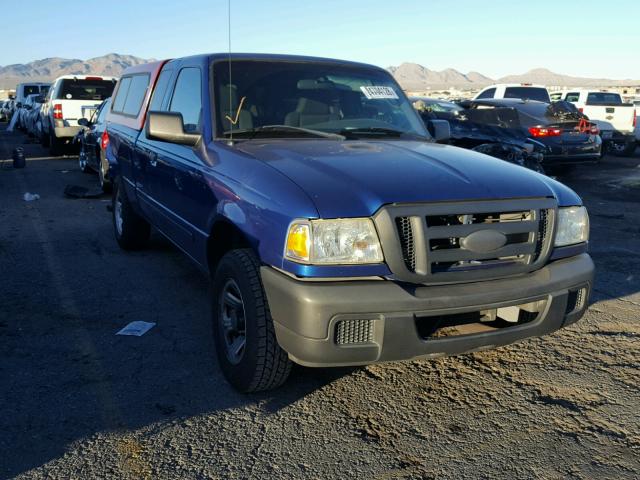 1FTYR14U57PA27174 - 2007 FORD RANGER SUP BLUE photo 1