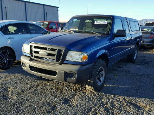 1FTYR14U57PA27174 - 2007 FORD RANGER SUP BLUE photo 2