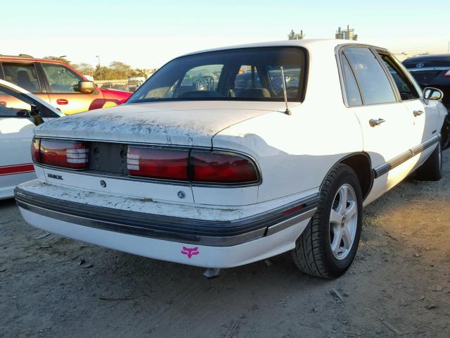 1G4HP53L9PH444003 - 1993 BUICK LESABRE CU WHITE photo 4