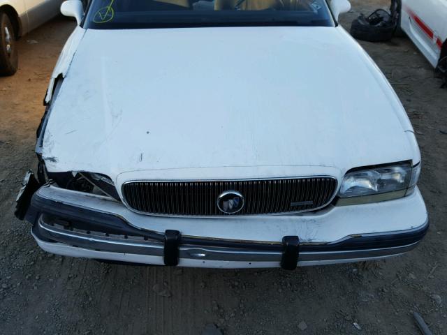 1G4HP53L9PH444003 - 1993 BUICK LESABRE CU WHITE photo 7