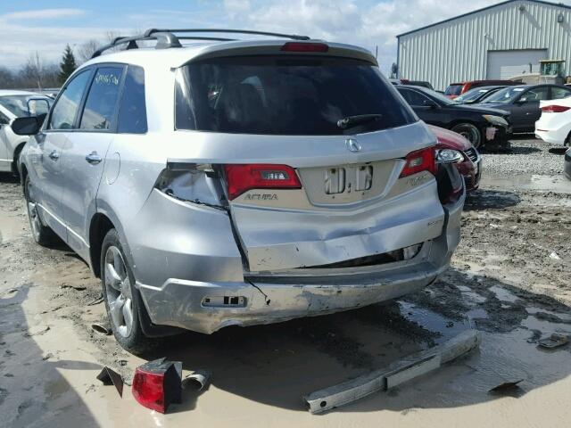 5J8TB18577A802466 - 2007 ACURA RDX TECHNO SILVER photo 3