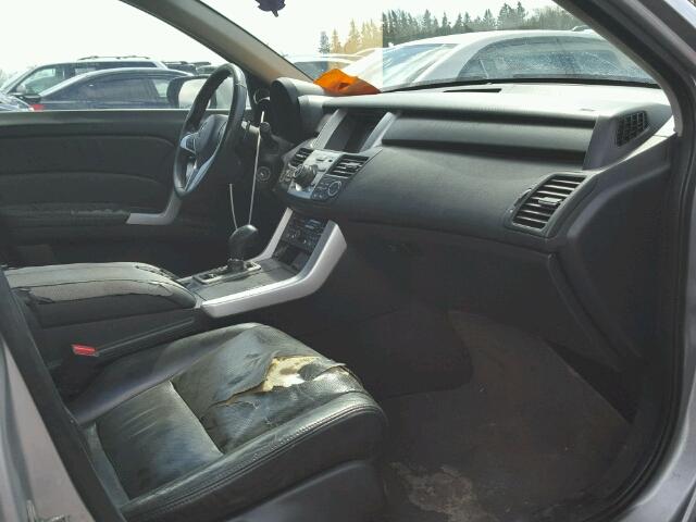 5J8TB18577A802466 - 2007 ACURA RDX TECHNO SILVER photo 5