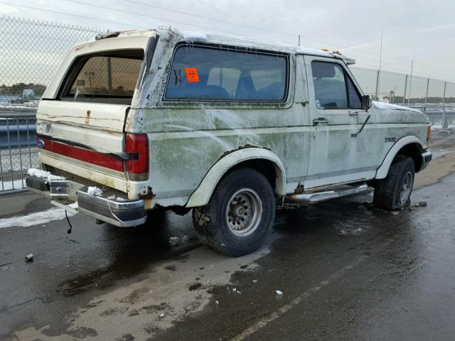 1FMEU15H3LLA15704 - 1990 FORD BRONCO U10 WHITE photo 4