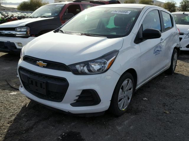 KL8CB6SA3GC622335 - 2016 CHEVROLET SPARK LS WHITE photo 2