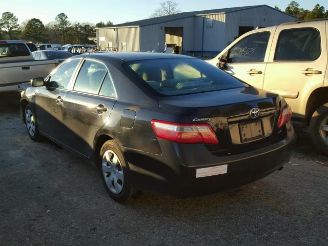 4T1BE46K17U523150 - 2007 TOYOTA CAMRY NEW BLACK photo 3