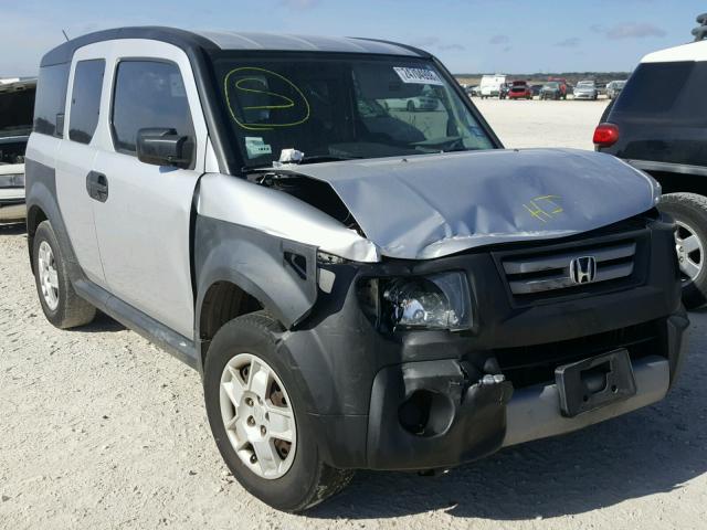 5J6YH18308L002061 - 2008 HONDA ELEMENT LX GRAY photo 1