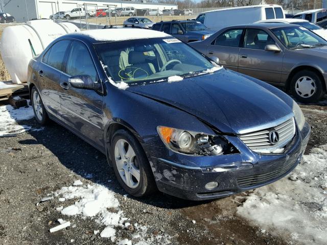 JH4KB16688C002186 - 2008 ACURA RL ლურჯი ფოტო 1