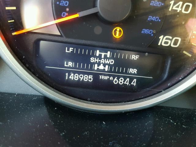 JH4KB16688C002186 - 2008 ACURA RL ლურჯი ფოტო 8