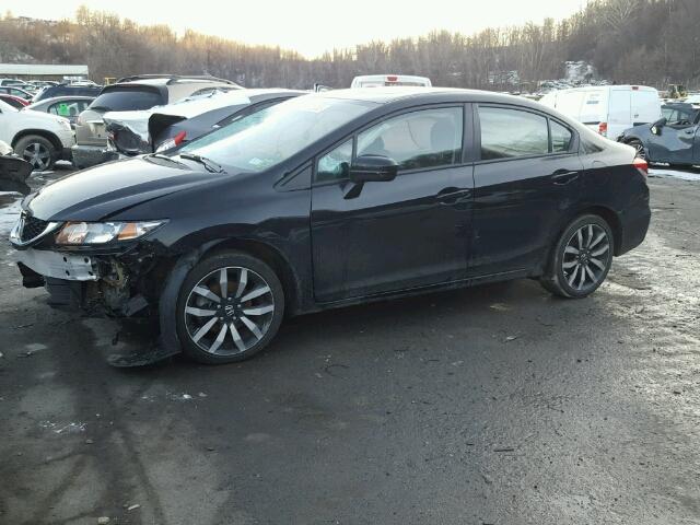 2HGFB2F95FH501008 - 2015 HONDA CIVIC EXL 黑色 照片 2