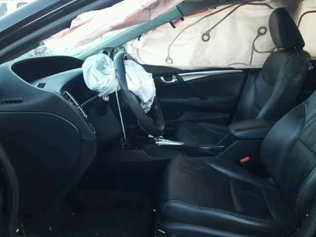 2HGFB2F95FH501008 - 2015 HONDA CIVIC EXL 黑色 照片 5