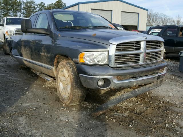 1D7HU18DX5S170551 - 2005 DODGE RAM 1500 S GRAY photo 1