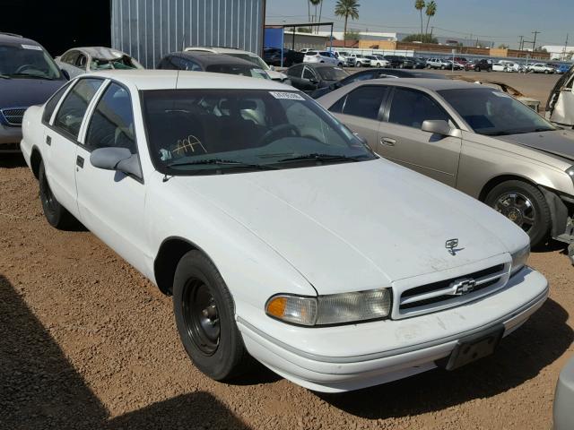 1G1BL52P1SR118671 - 1995 CHEVROLET CAPRICE / WHITE photo 1