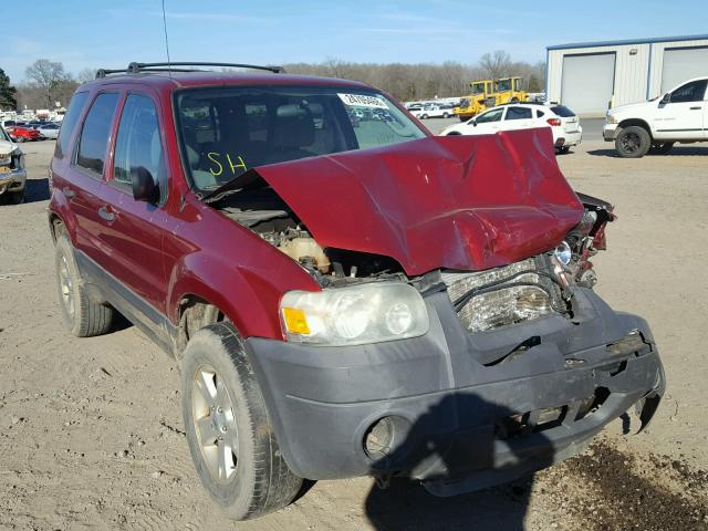 1FMYU93197KA18636 - 2007 FORD ESCAPE XLT RED photo 1