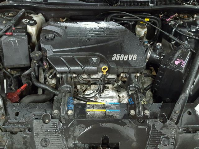 2G1WT58K681295926 - 2008 CHEVROLET IMPALA LT BLACK photo 7